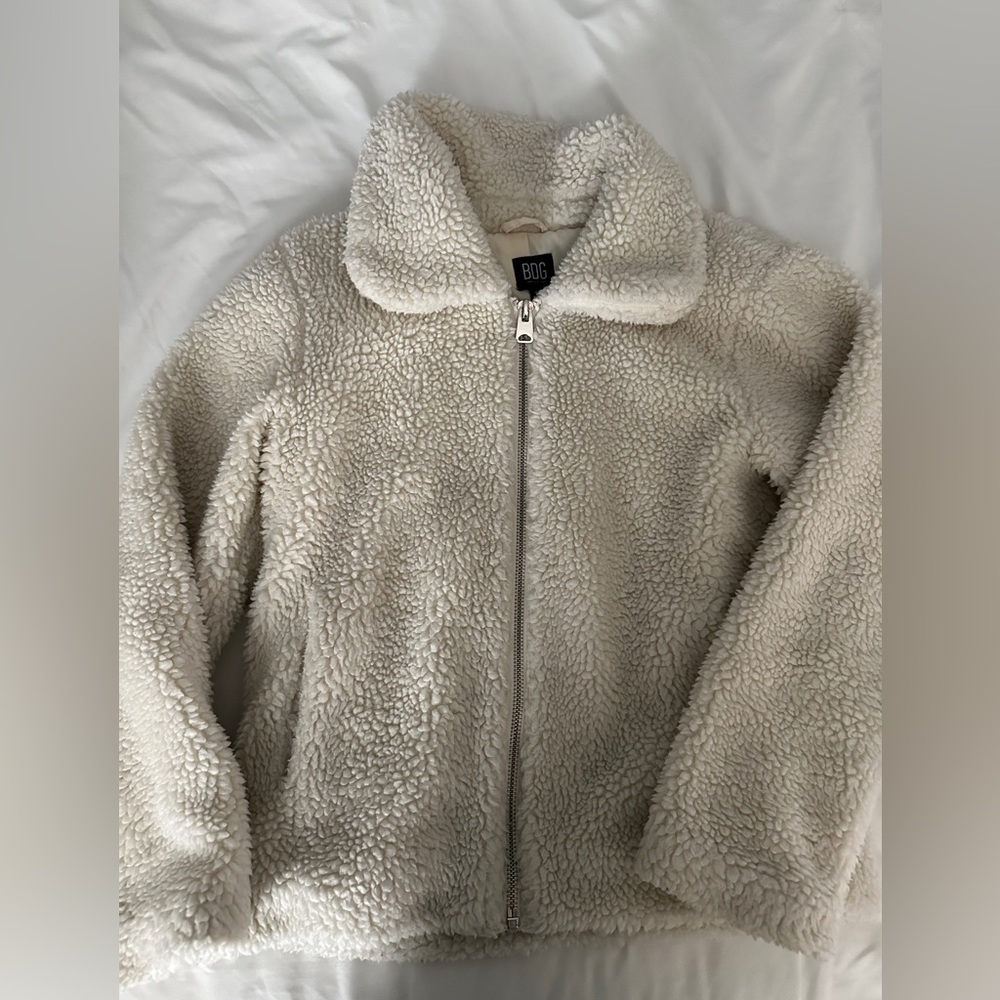 Women's BDG Cream Sherpa Jacket